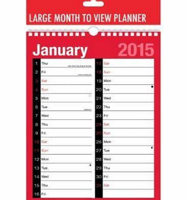 Tallon 2 X Tallon 2015 Calendar Collection / Red amp; Black Calendar amp; Planner Collection