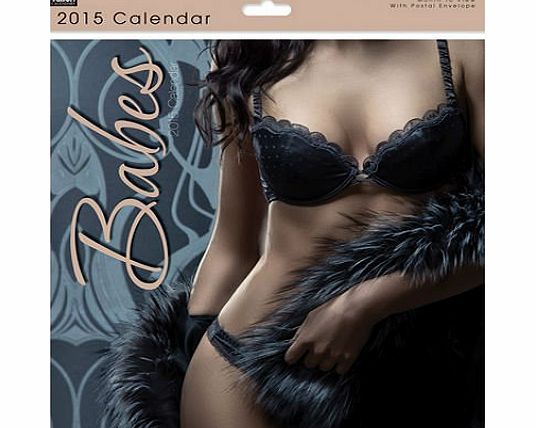Tallon 2015 Glamorous Babes Square To Rectangle Month Per Page Wall Calendar - 12 Images