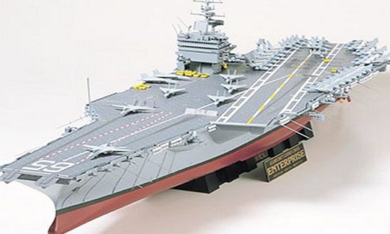 Tamiya Enterprise U.S Aircraft Carrier CVN-65 - 1:350 Scale Ships - Tamiya