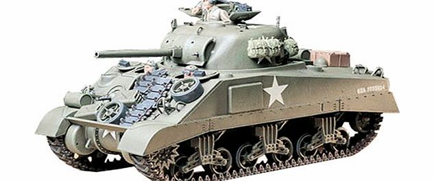 Tamiya U.S. Medium Tank M4 Sherman (Early Production) - 1:35 Scale Military - Tamiya