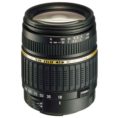 Tamron 18-200mm f3.5-6.3 XR DI II Lens - Canon Fit