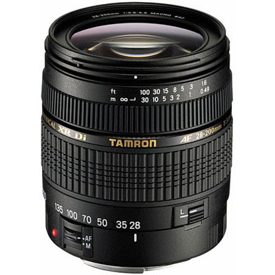 Tamron 28-200mm f3.8-5.6 XR Di ASP IF Macro Lens