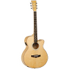 Tanglewood TSF CE XFM Exotic Super Folk Acoustic Guitar With Fishman Ion EQ System
