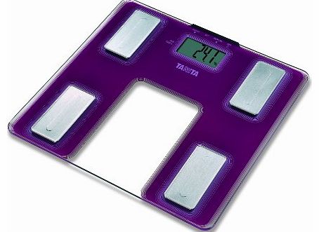 Tanita UM-040 Glass Body Fat Monitor Purple