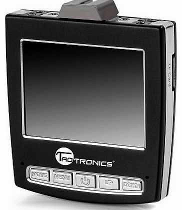 TaoTronics TT-CD04 Car DVR Windscreen Driving Camera Recorder Full HD 1080P with free 8GB TF Card (Support Night Vision, G-Sensor, Motion Detection)