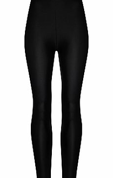 Tappers and Pointers Footless Tights, Black
