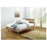 Single Bed, Oak Effect & Airsprung