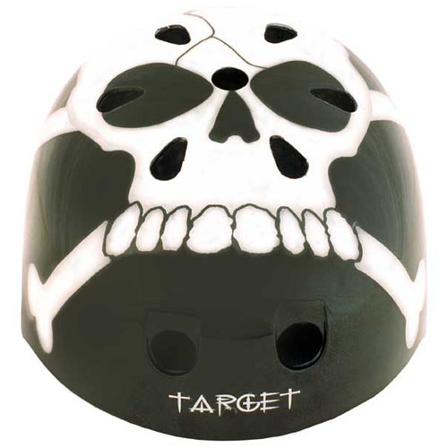 Target Hardware Target Skull   Cross Bone Helmet Skull Cross