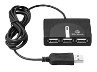 Travel USB 2.0 4-Port Hub