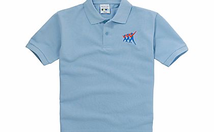 Taverham High School Unisex Poloshirt, Sky Blue