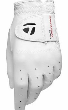 TaylorMade 2013 Mens TP Tour Preferred Leather Golf Glove - White - LH Large