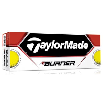 TaylorMade Burner Yellow Golf Balls (12 Balls)