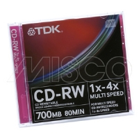CD-RW 700MB MULTI SPEED 1-4X 10 PACK