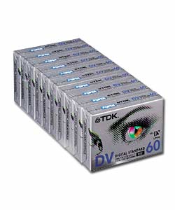 TDK DVM60 Camcorder Tape