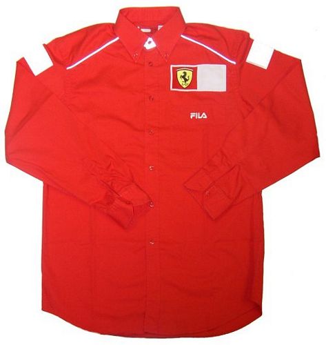 Ferrari 2002 Team Shirt (Long Sleeved) Non Branded