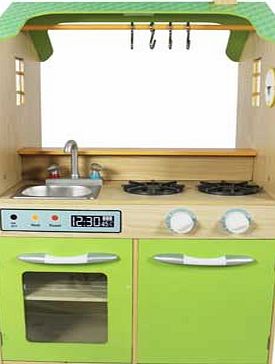 Teamson Kids - Fantasy Fields - Primary Products Double Sided Play Kitchen