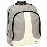 3702 Ecru/Beige Nylon Backpack Carry Case