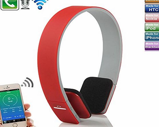 TechCode New Wireless Stereo Bluetooth Headphone adjustable head type 3.0 bluetooth earphone Mic For Apple iPhone 7 ,iPhone 7 plus ,phone4/4S,iPhone5/5S /iPhone6 / iPhone Plus , ipad ipod Sumsang gal