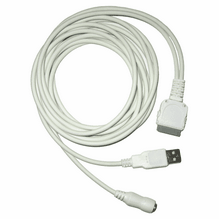 Techfocus iPod USB Sync & Charge Cable with Audio Out