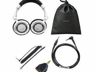Technics RPDH1250 Classic Professional Headphones for DJ Monitoring (RP-DH1200  iPhone Lead) As well as ability to connect to iPhone with mic and Vol includes full accessory