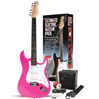 Technote Rockburn Electric Guitar Pack in Pink
