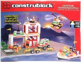 Construblock - Coastguard Station - 463 Pieces (Lego Compatible) 4602