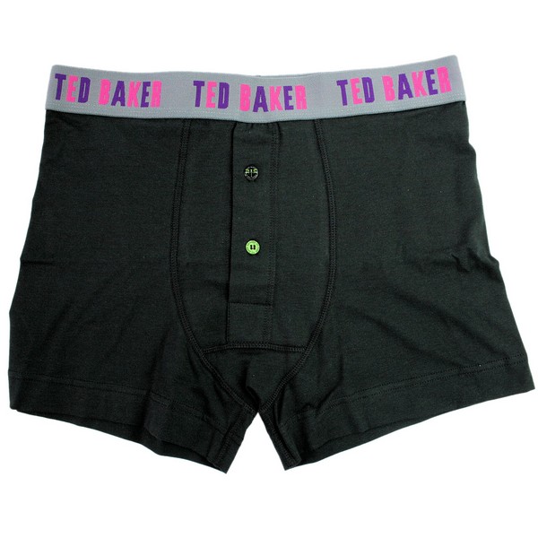 Black Percie Fly Fronted Boxers by