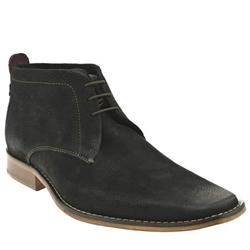 Ted Baker Male Ashcroft 2 Nubuck Upper Casual Boots in Black