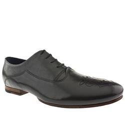 Male Ted Baker Ambra Leather Upper Lace Up Shoes in Black