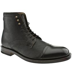 Male Ted Baker Chasan Leather Upper Casual Boots in Black, Tan