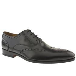 Male Ted Baker Gotti Leather Upper Lace Up Shoes in Black, Tan