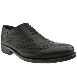 Ted Baker Male Ted Baker Guri Leather Upper Lace Up Shoes in Black, Brown
