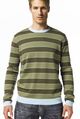 TED BAKER mens crew neck striped pullover