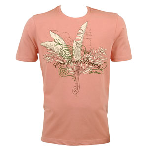 Ted Baker Palm T-Shirt- Pink- Medium