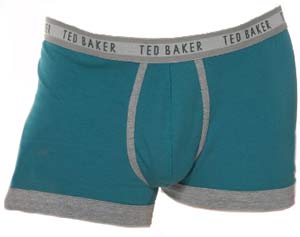 Turquoise Trunky Boxer Shorts by