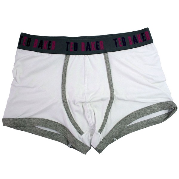 White Paxton Fitted Boxers by