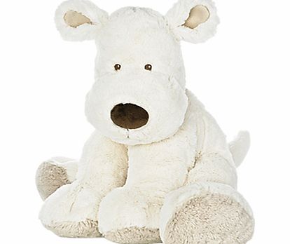 Teddykompaniet Hund Extra Large Dog Toy, Cream
