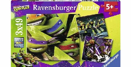 Teenage Mutant Ninja Turtles 3 x 49 puzzles