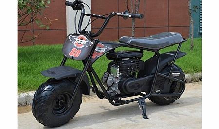 Teenagers Mini Motor Bike Motorcycle Petrol Automatic Black Colour 80cc 4 Stroke Engine