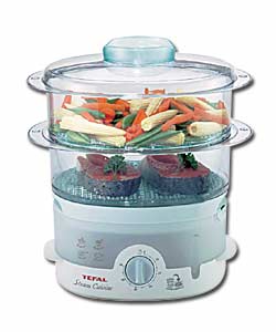 TEFAL 2 Tier Ultra Compact Steamer