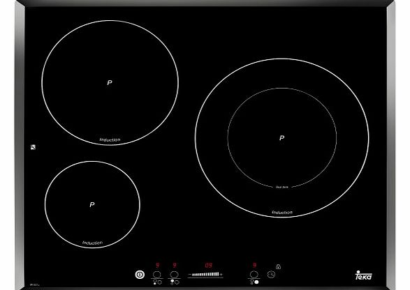 Teka Irs 631 - Hob (Built-In, Electric, Glass, Touch, 230V, 50/60 Hz) Black