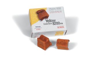 Tektronix/Xerox Compatible 016204300 2 Yellow Solid Ink Sticks