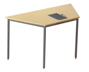 Temple trapezoidal meeting room tables