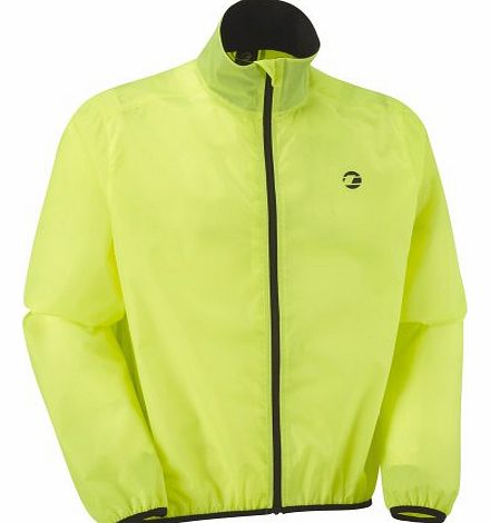 Tenn Airflow Packable Cycle Waterproof Cycling Jacket Hi-Viz Yellow Lrg