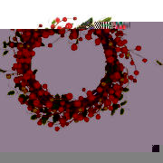 Tesco 10 Red Berry Wreath
