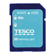 Tesco 4GB SDHC Card