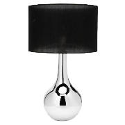 Tesco 5* Hotel Chrome Ball Table Lamp