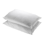 Tesco Anti-Allergy Cotton Cover Pillow, Twinpack
