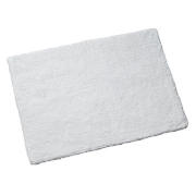 tesco Bath Mat, White