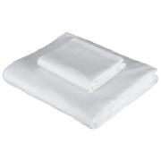 Brushed Cotton Double Fitted Sheet & Pair